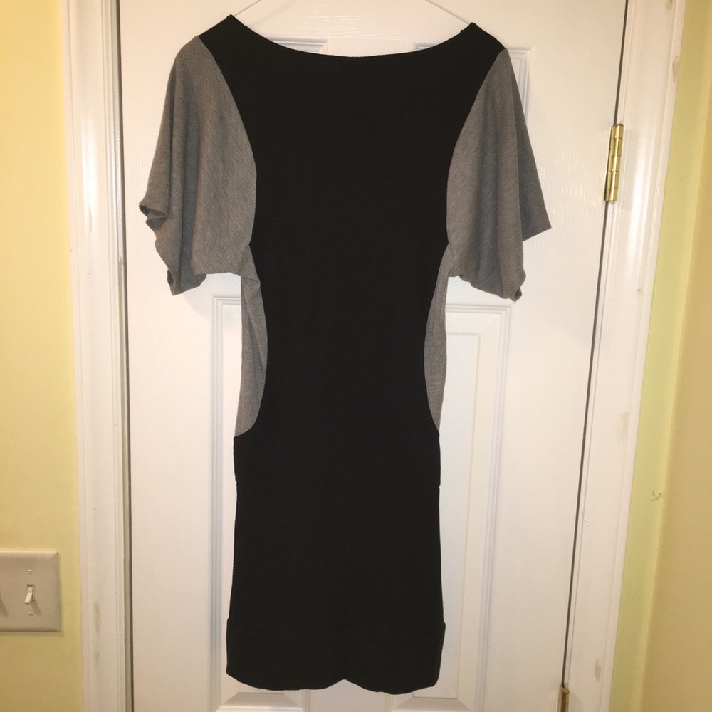 EUC Free People black and gray tunic/dress Sz. M